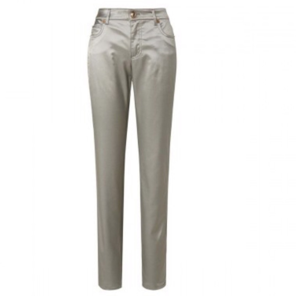 Versace Collection Silver pants - Picture 1 of 8